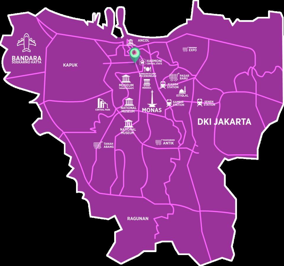 Shakti Hotel Jakarta Luaran gambar
